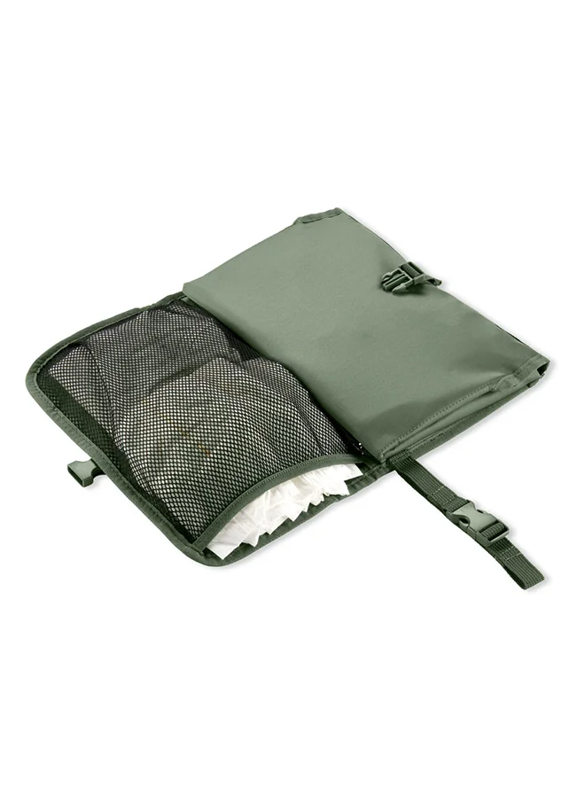 سكيب هوب Pronto Signature Portable Baby Changing Station - Travel-Friendly Diaper Bag - Dark Sage