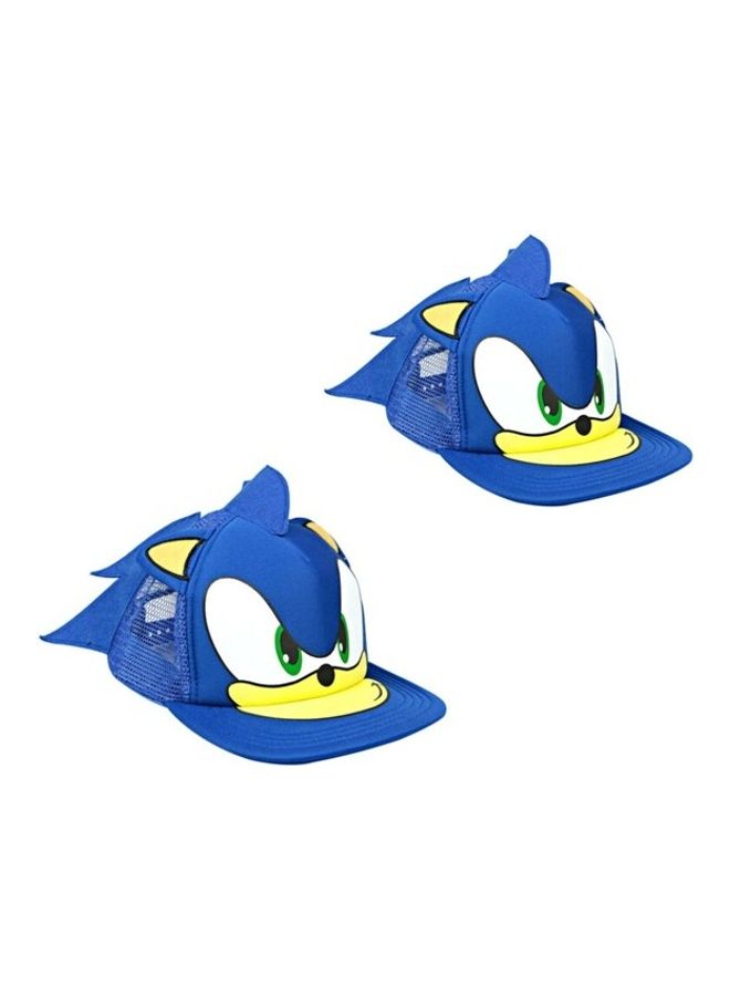 NIBEMINENT 2-Piece Sonic Inspired Caps - Image 1