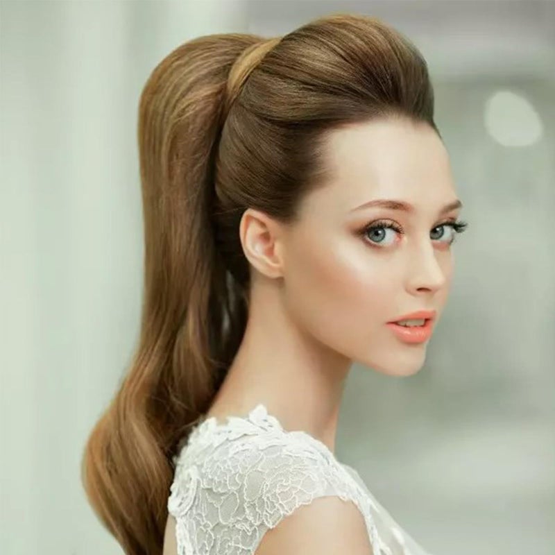 4 Pcs Hair Bun Invisible False Hair Clip Bump It Up Volume Hair Base Fluffy Hair Pad Styling Insert Tool Accessories - Image 5