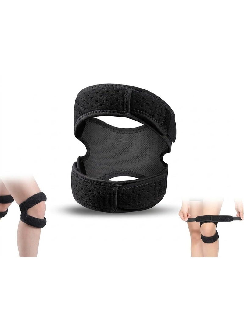 جهاز مساعدة الركبة، معزز الركبة، دعامة معززة للركبة، مثبت زنبركي لدعم المفصل، للتسلق والجلوس القرفصاء - Image 3
