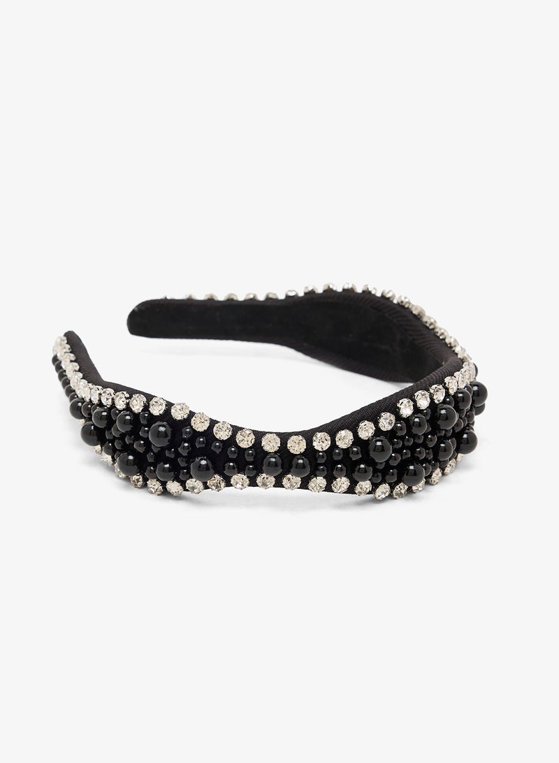 خزانة طوق شعر مزين باللؤلؤ - Image 1