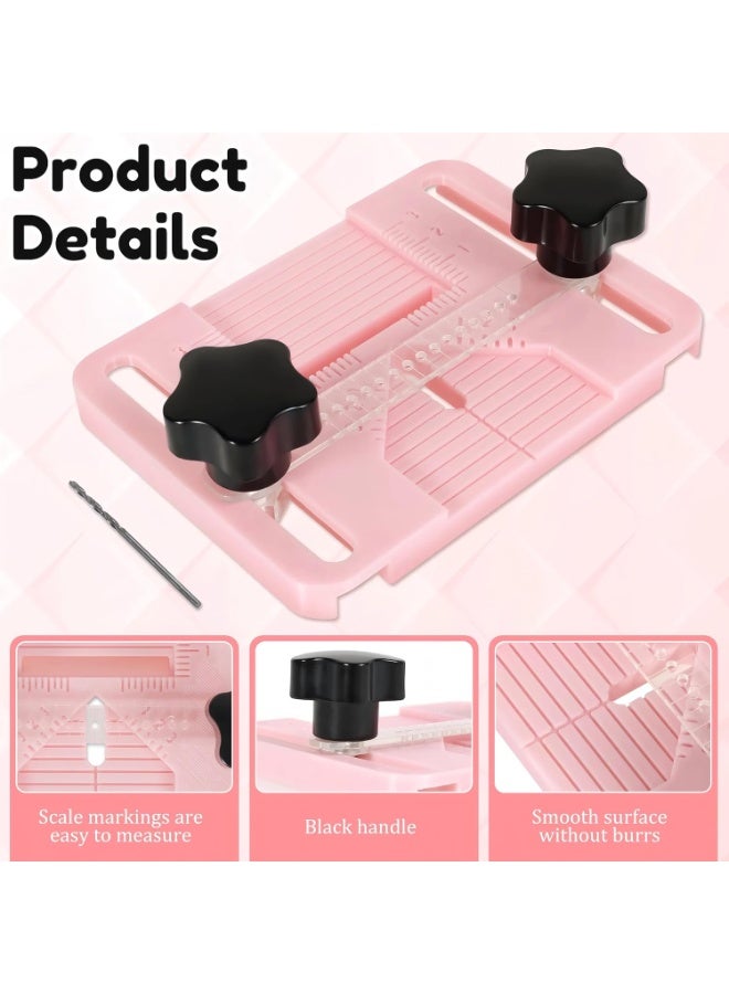 NANAO Polymer Clay Earring Drill Guide Tool - Precision Hole Drilling Tool for Polymer Clay Jewelry Making, Essential Clay Earring Craft Accessory - Image 2