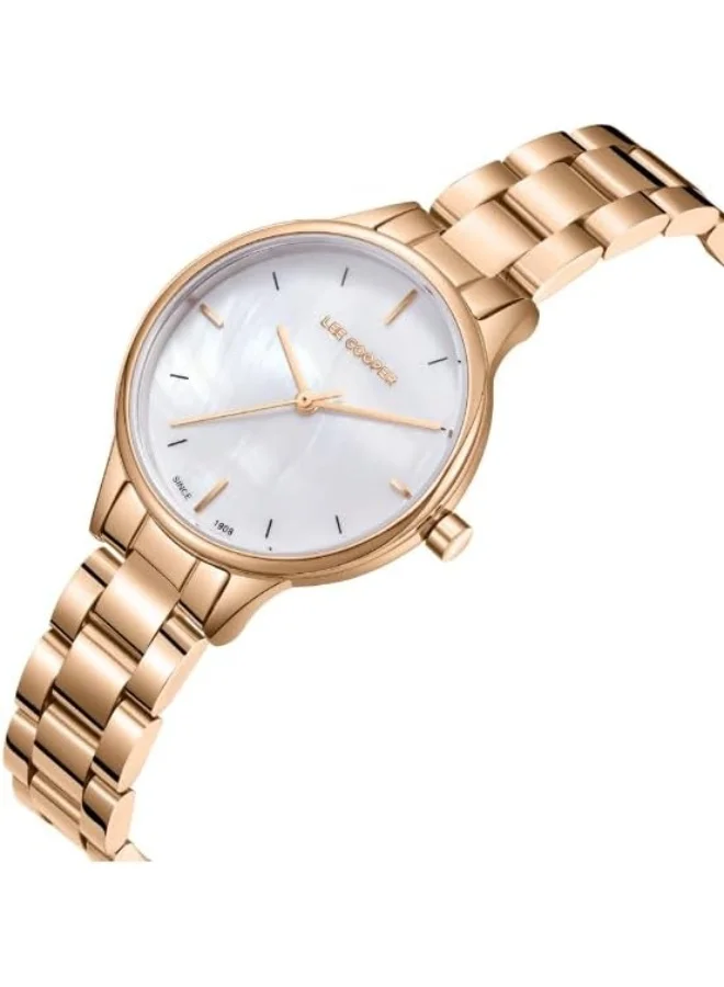 لي كوبر LEE COOPER Women Analog Mother Of Pearl Dial Watch - LC08080.420