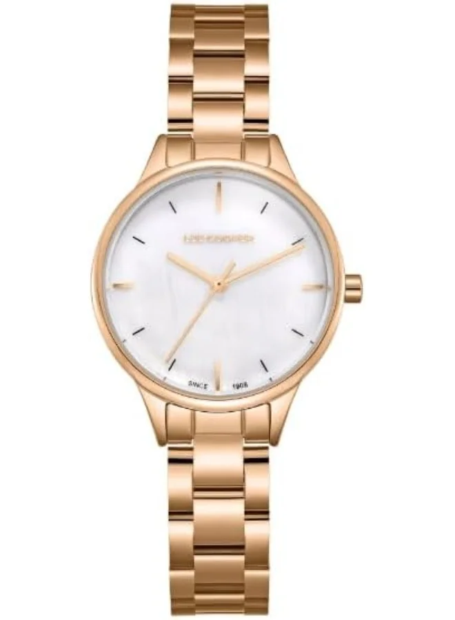 لي كوبر LEE COOPER Women Analog Mother Of Pearl Dial Watch - LC08080.420