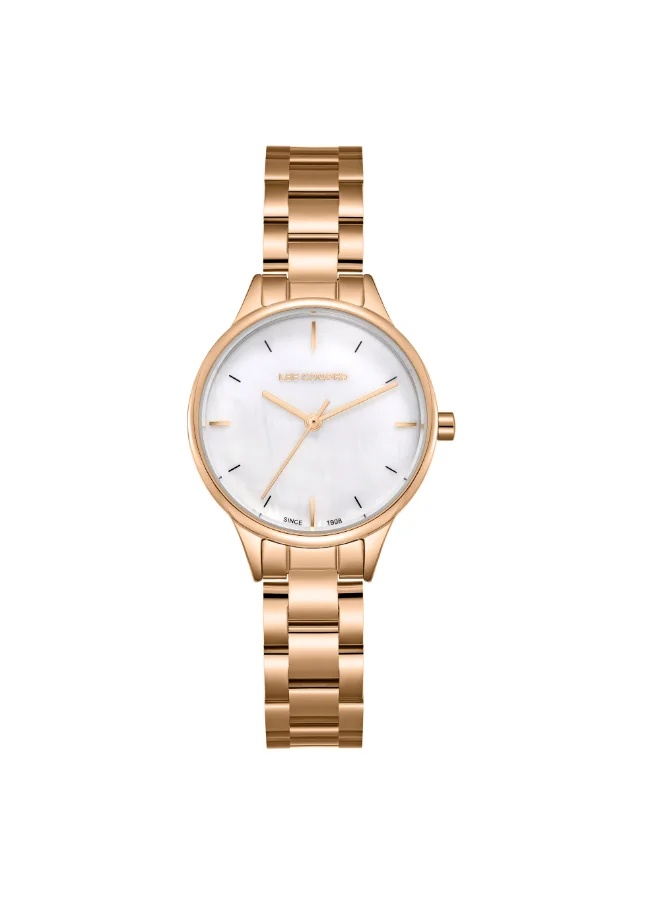 Lee Cooper Women's Metal Analog Watch LC08080.420 - 30 mm