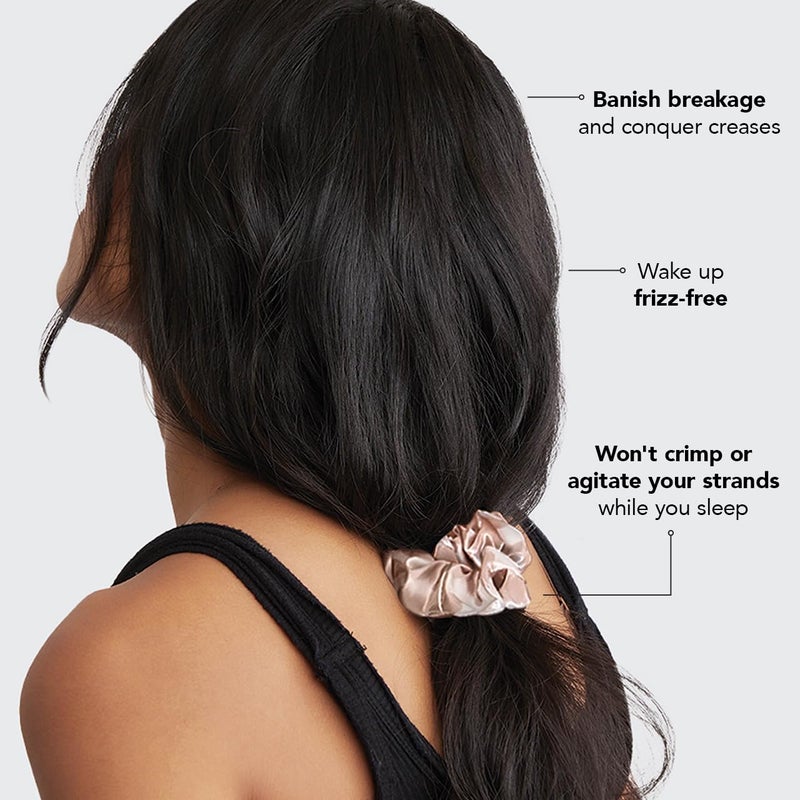 Kitsch Leopard Prints Satin Scrunchies for Women - No Crease Hair Ties for Girls, Scrunchies For All Hair Types and Textures, Perfect for Day or Night | Ideal Gifts for Women - 5 Pcs - Image 3
