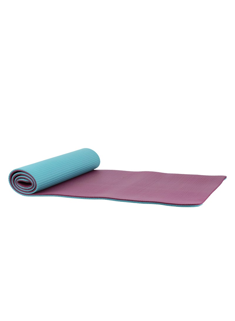 أكسوكس حصيرة يوغا مزدوجة اللون غير قابلة للانزلاق بسماكة عالية للتمارين المنزلية والصالة الرياضية - Image 5