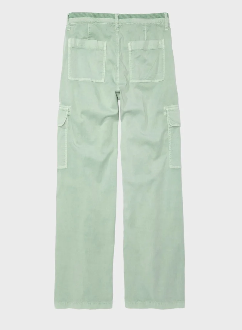 امريكان ايجل High Waist Wide Cargo Pants