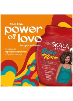 SKALA Skala Expert Potão do Amor 2-in-1 Hair Treatment & Conditioner – 1000g / 35.2 oz | Deep Repair, Moisture & Shine | For Curly, Dry, and Damaged Hair | Brazilian Vegan Hair Mask  - Image 2