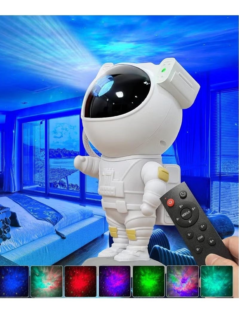 TIGER Astronaut Galaxy Projector Starry Night Light – 360° Adjustable Spaceman Lamp with Timer & Remote Control – USB Powered LED Nebula Projector for Bedroom, Kids Room, Home Décor, Relaxation, and Gifting - Image 4