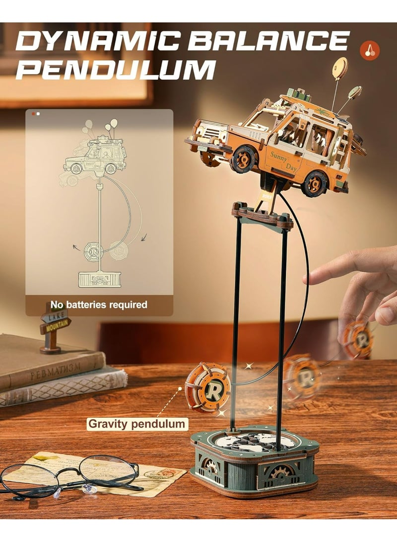 ROBOTIME ROKR Road Tripper Pendulum Balance Toy 3D Puzzle MCD03 - Image 2
