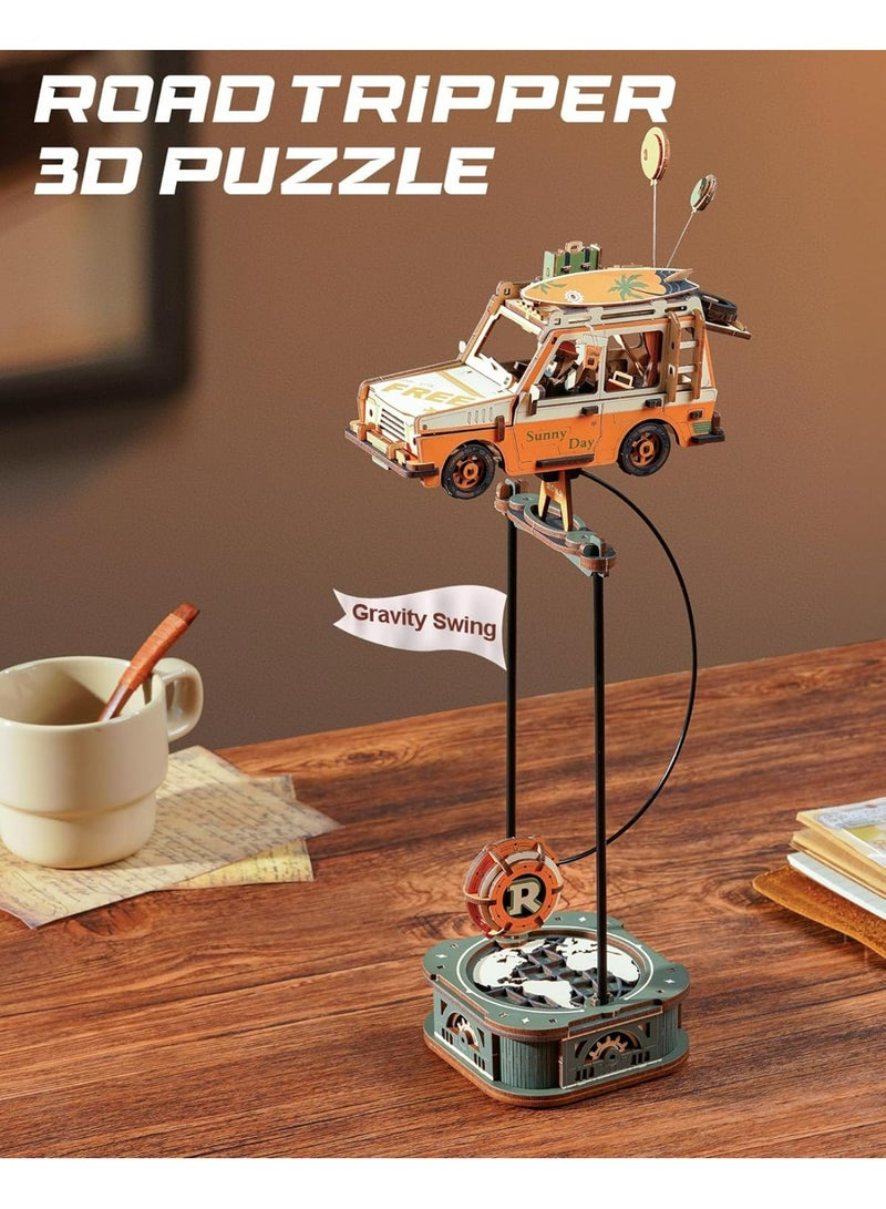 ROBOTIME ROKR Road Tripper Pendulum Balance Toy 3D Puzzle MCD03 - Image 5