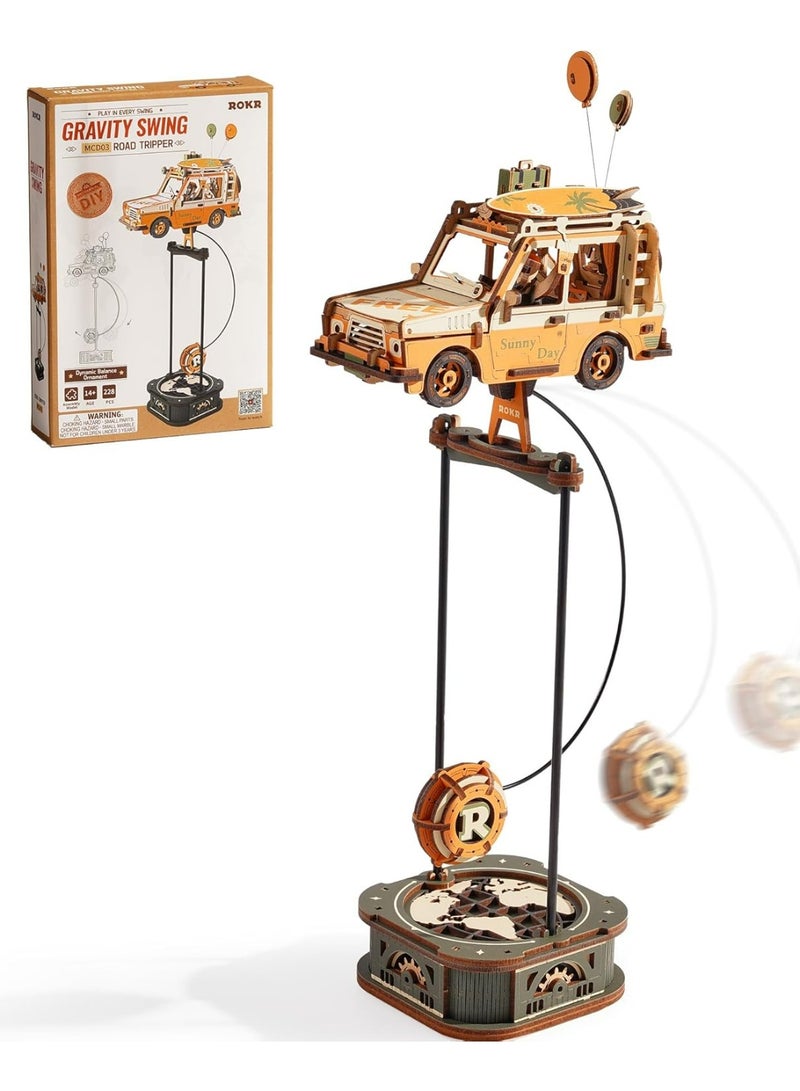 ROBOTIME ROKR Road Tripper Pendulum Balance Toy 3D Puzzle MCD03 - Image 1