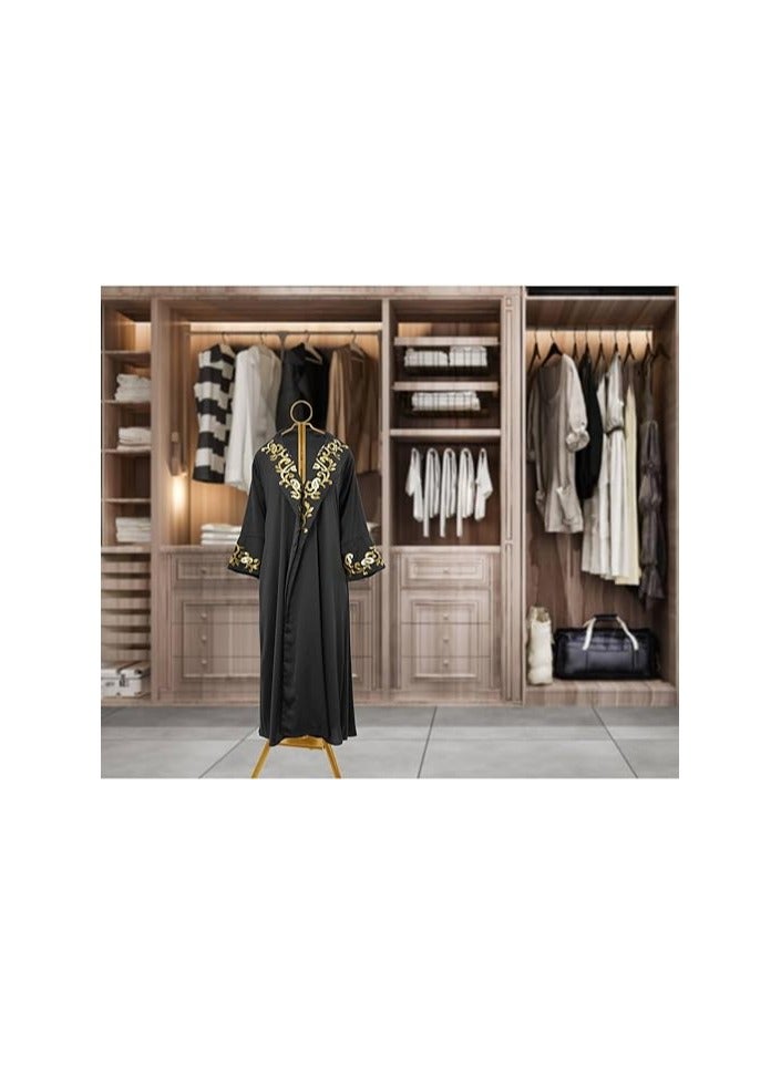 ADAK Vertical clothes steamer and stand for steaming clothes, gold color, 175 cm - Image 3