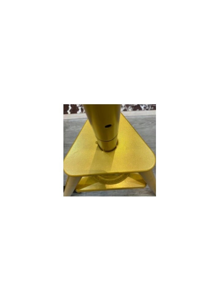 ADAK Vertical clothes steamer and stand for steaming clothes, gold color, 175 cm - Image 5