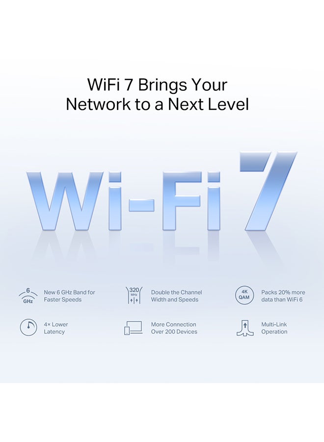 MERCUSYS Tri-Band BE9300 Whole Home Mesh Wi-Fi 7 System | 6GHz Band | Full 2.5Gbps WAN/LAN Ports | 6000ft2 Coverage | Connect Over 200 Devices | Easy App Control | Parental Controls | New Device Access Alert(Halo H47BE-2 pack) White - Image 5
