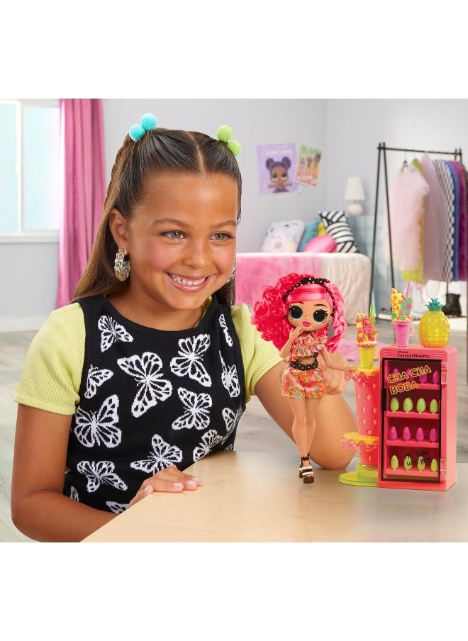 L.O.L. SURPRISE! LOL Surprise OMG Sweet Nails Pinky Pops Fruit Shop Fashion Doll & Nails Playset  - Image 4