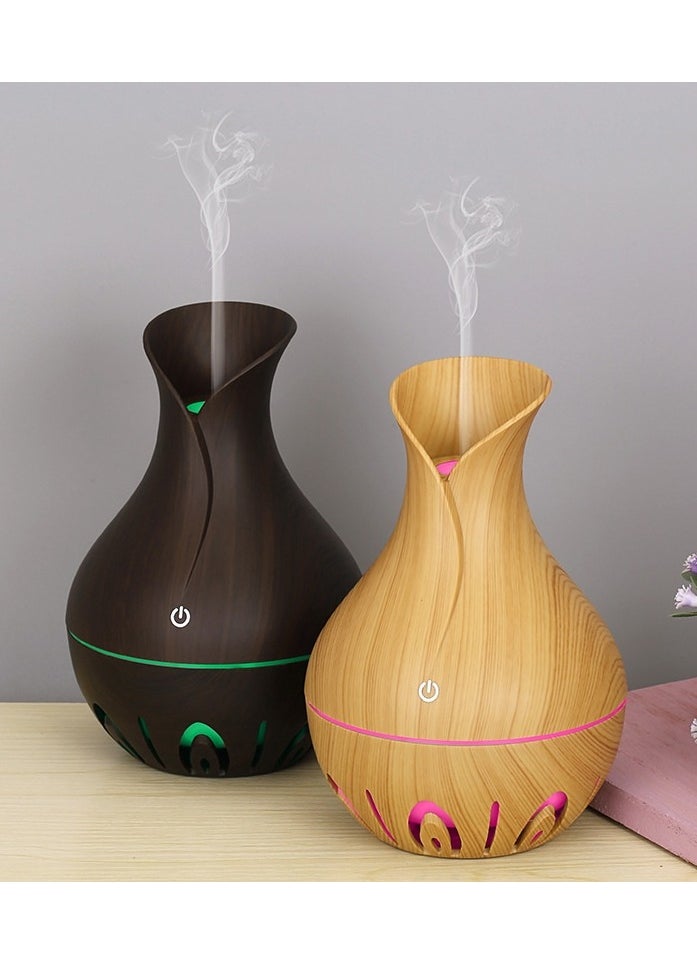 Generic - Essential Oil Diffuser, Aromatherapy Ultrasonic Cool Mist Humidifier with 7 Color Lights, Natural Aromatherapy Diffuser for Home Office - Image 1