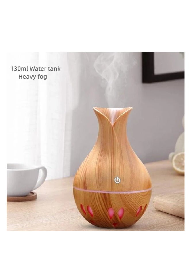 Generic - Essential Oil Diffuser, Aromatherapy Ultrasonic Cool Mist Humidifier with 7 Color Lights, Natural Aromatherapy Diffuser for Home Office - Image 1