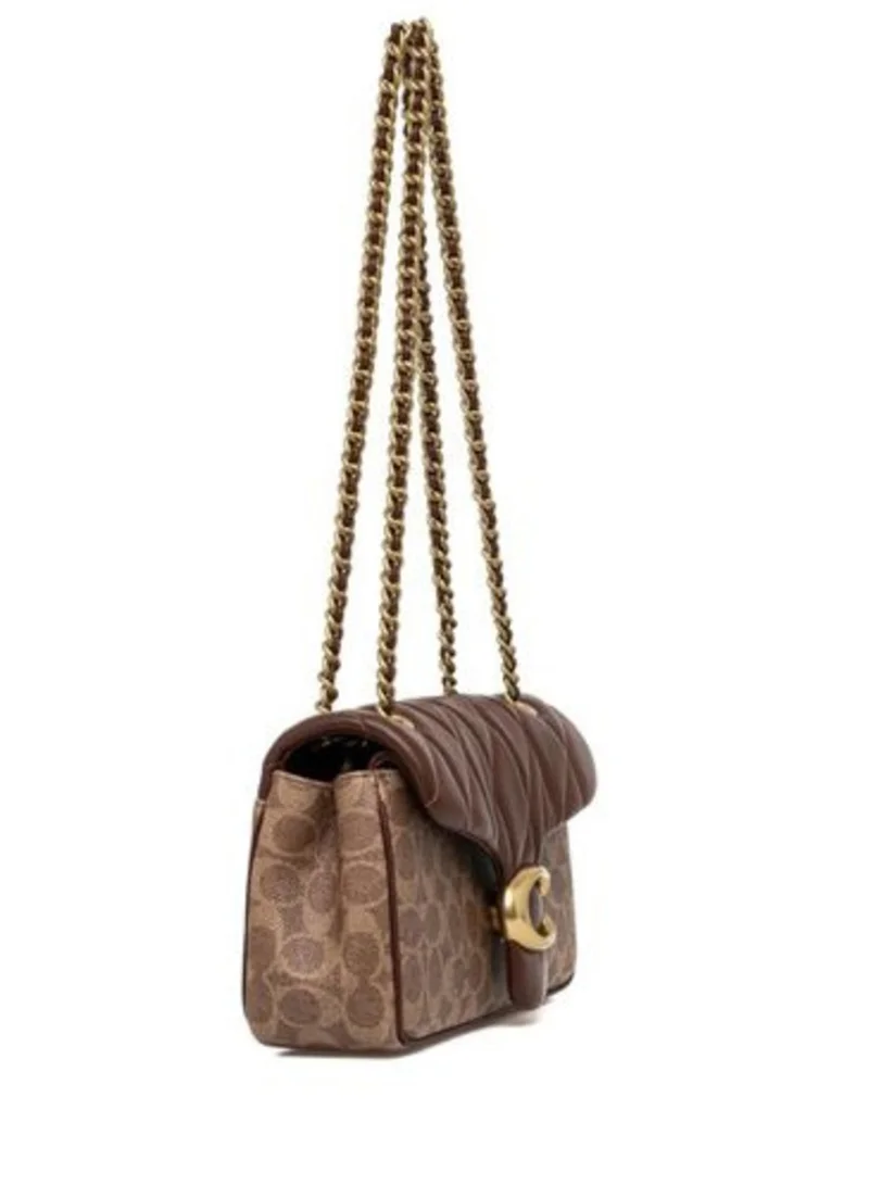 COACH Logo Tabby Shoulder Bag