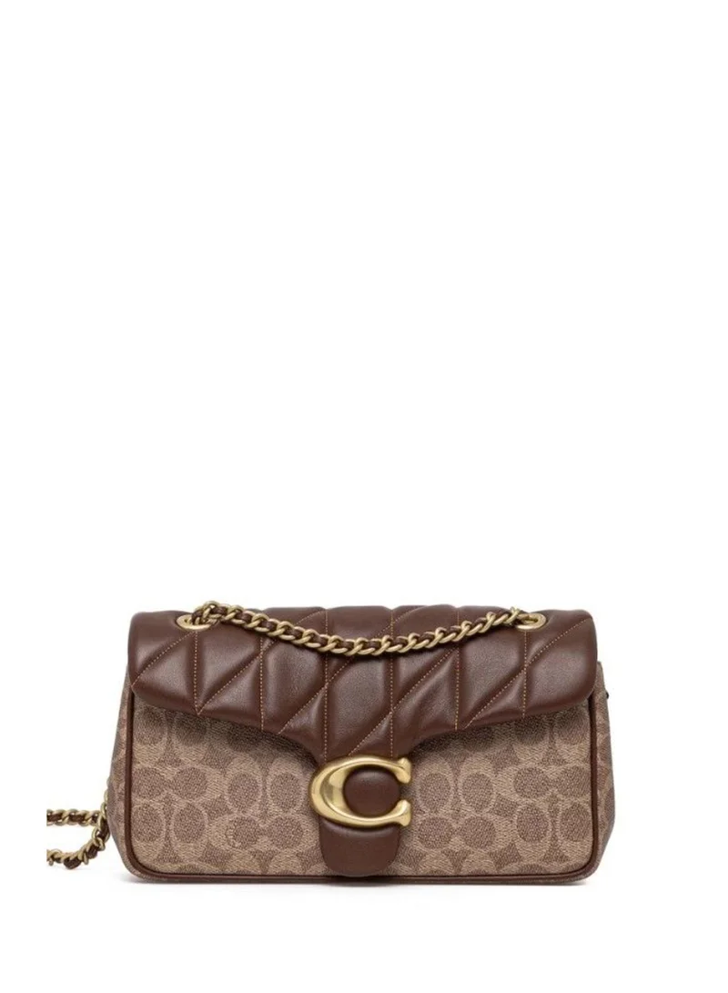 COACH Logo Tabby Shoulder Bag