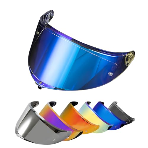 psler Helmet Visor for K6 K6s - K6 K6 s Visor Helmet Face Shield Helmet Accessories Replacement for K6 K6s,Transparent Blue - Image 1