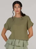 بلايز بدي قصيرة