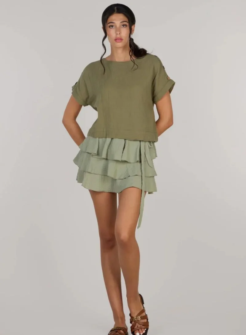 جاست نيتشر توب جيني مزدوج بأناقة رائعة