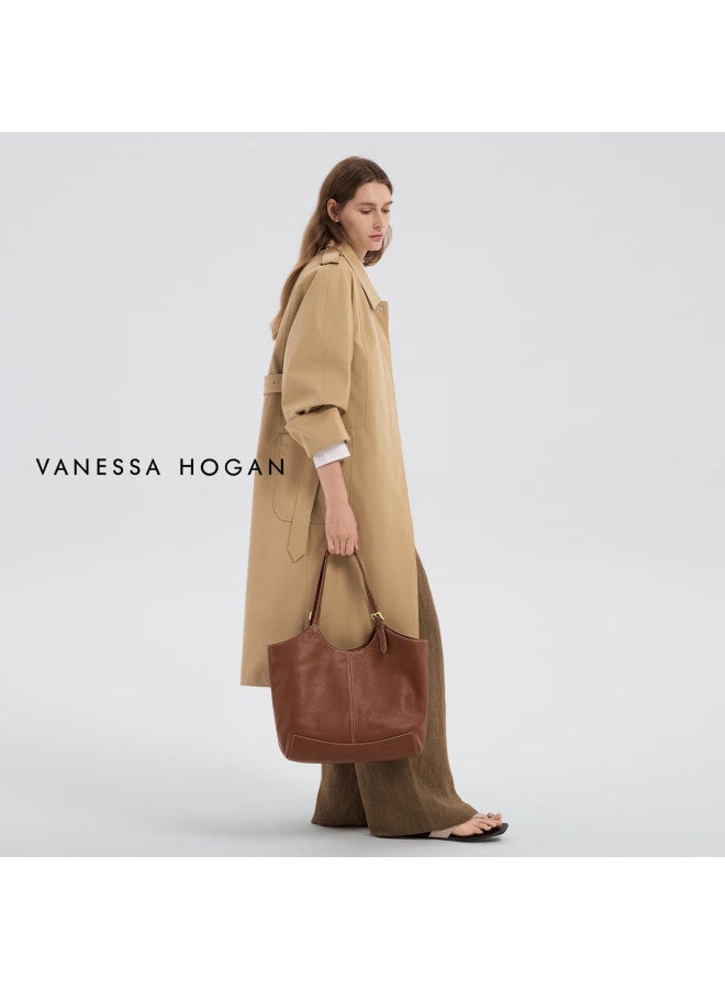 Vanessa Hogan Vh Women's Handbag, New Year Gift, Kite Tote Bag, Lightweight And Spacious, Commuter-ready, Top-grain Leather, Shoulder Bag - Image 3