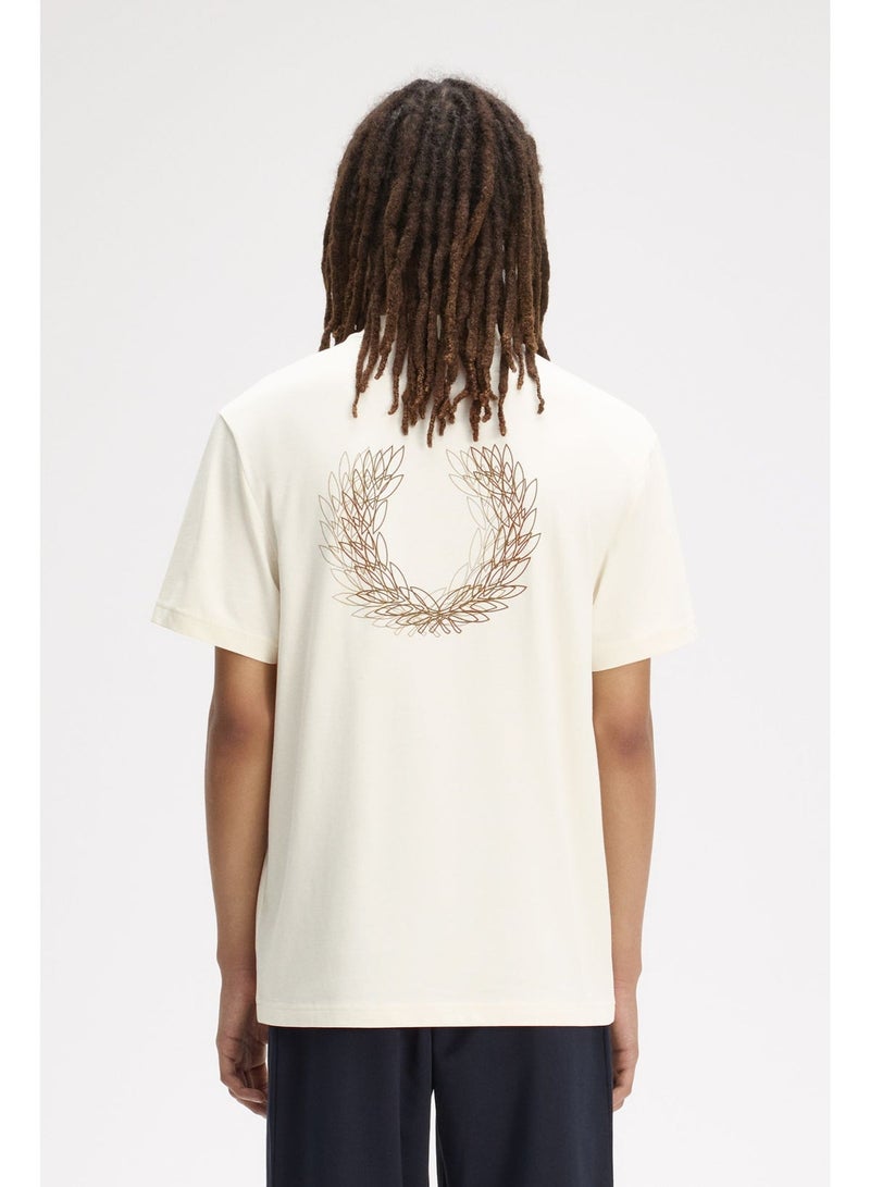 FRED PERRY Round-neck Embroidered Logo Casual Short Sleeve Shirt - Image 1