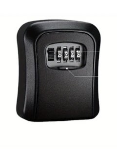 Real A Small Storage Box Fixed to the Wall with Secret Numbers, a Small Safe for Keys and Personal Supplies, for the Garage, Home and Office, Made of Durable PVC  - Image 2