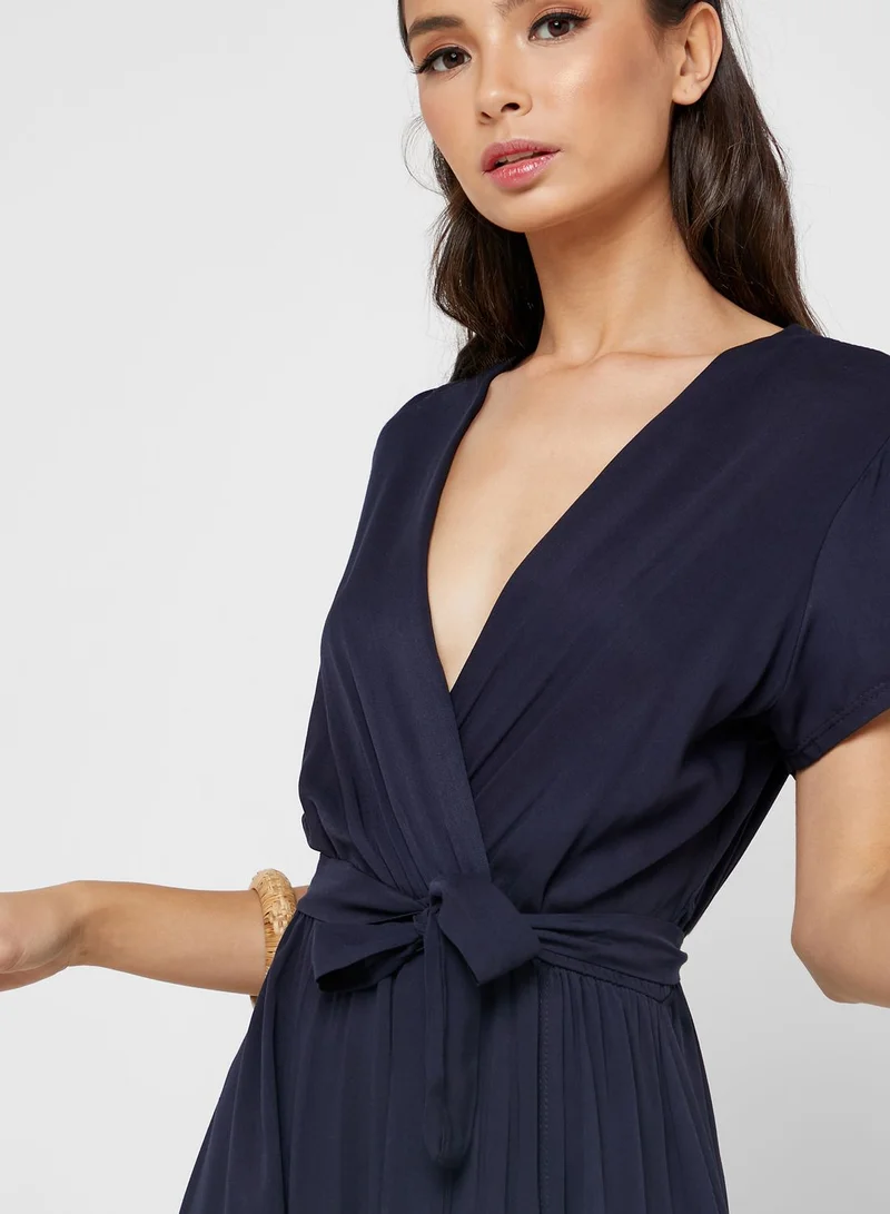 Ginger Wrap Front Maxi Dress