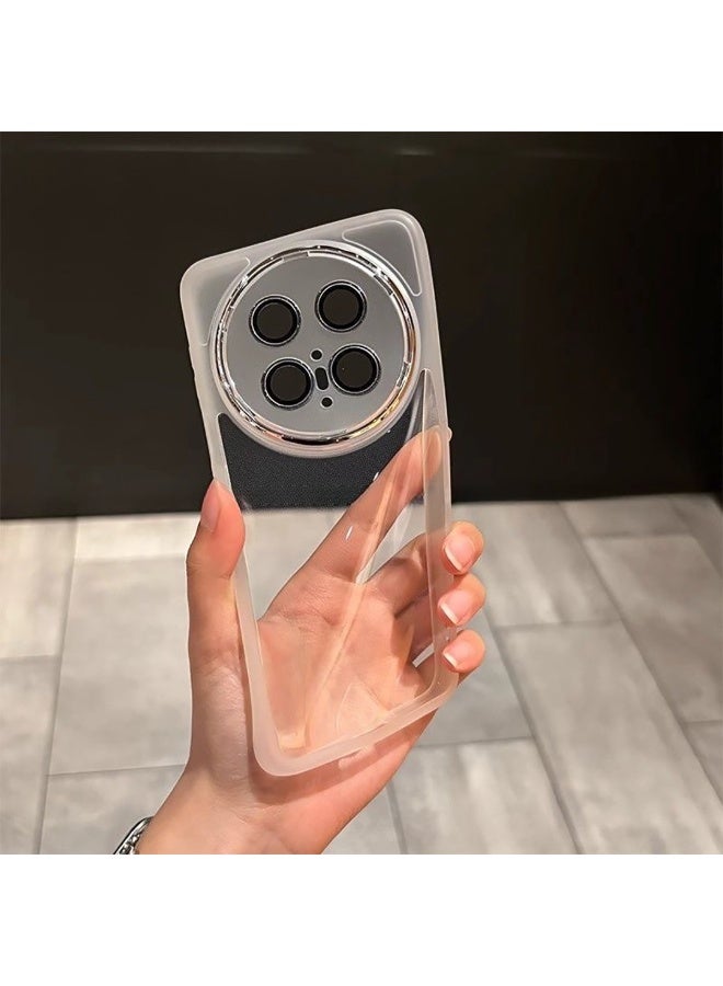 متوافق مع غطاء ظهر Honor Magic 8 Pro، شفاف، غلاف ناعم من مادة TPU، خفيف، رقيق، لا يصفر، مضاد لبصمات الأصابع، حماية كاملة للعدسة - Image 2