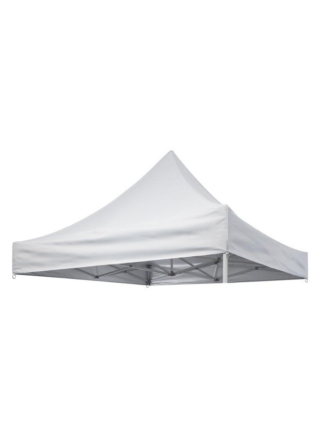 Rinling Canopy Replacement Top, 10x10ft Pop Up Canopy Top Cover Straight Leg Tent Top Cover for Outdoor Garden Patio Pavilion Top Cloth Only (Black) - Image 1