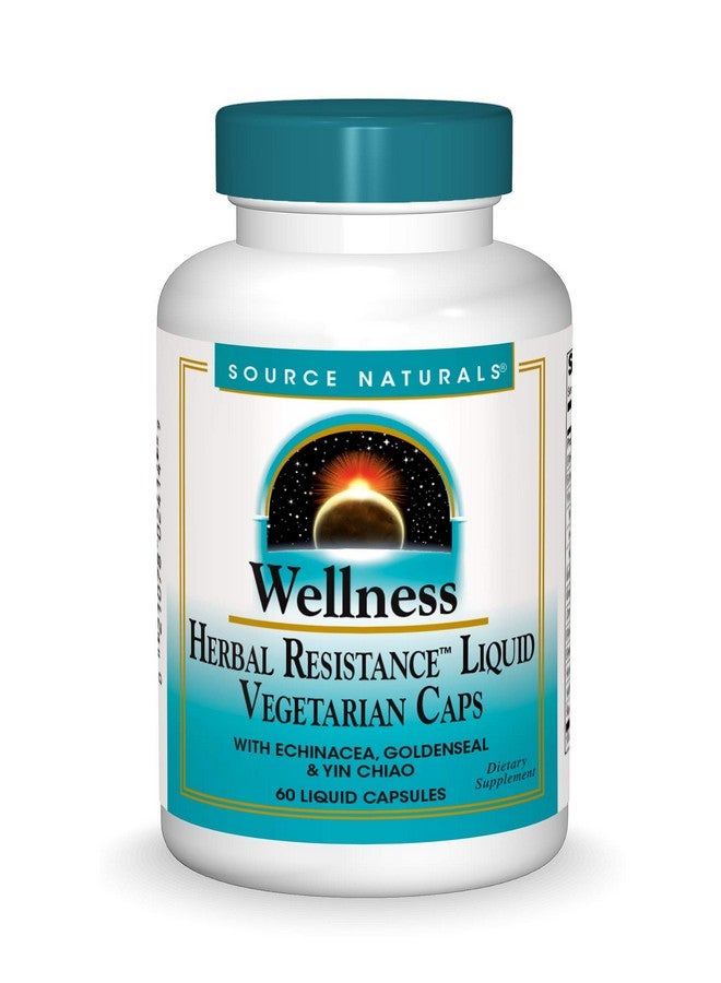 Source Naturals دعم المناعة بالأعشاب الصحية إشنسا كوتبيس ويين تشياو 60 كبسولة - Image 2