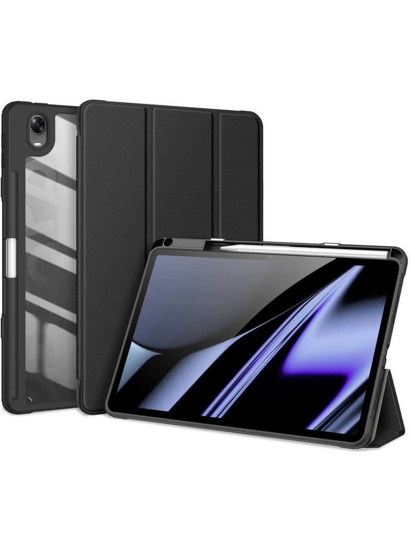 جراب تابلت ذكي قابل للطي أفقيًا من سلسلة OPPO Pad (أسود) 