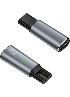 USB C Converter Adapter for Philips Shaver Razor Charger 15V Power Supply Charging Cord Adapter for Norelco HQ8505 7000 5000 3000 9000 2000 MG7750 Electric Arcitec, Multigroom Beard Trimmer 2Pack