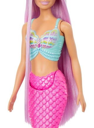 Mermaid Doll with 7-Inch-Long Fantasy Hair & Accessories for Styling Play - view 2