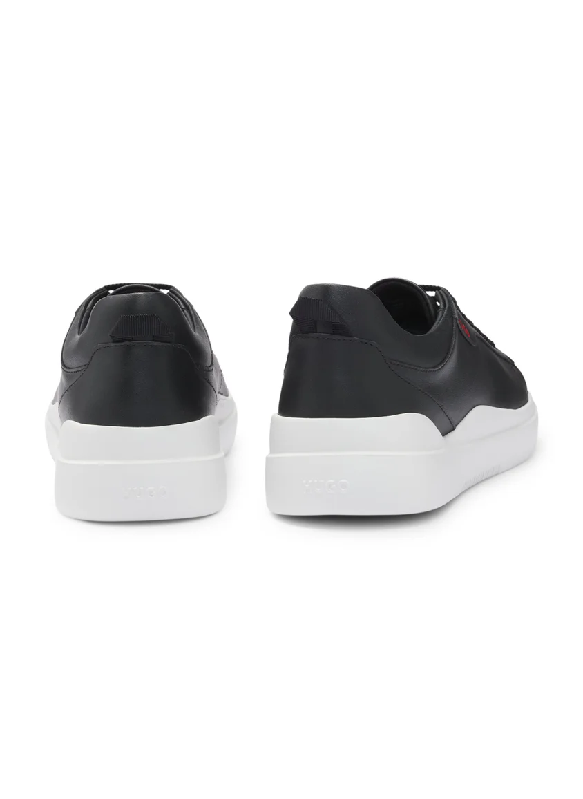 HUGO Cupsole trainers in smooth leather