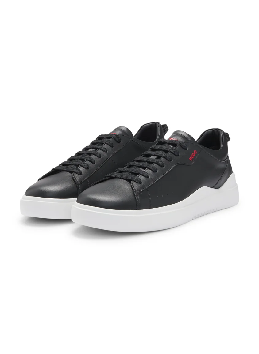 HUGO Cupsole trainers in smooth leather