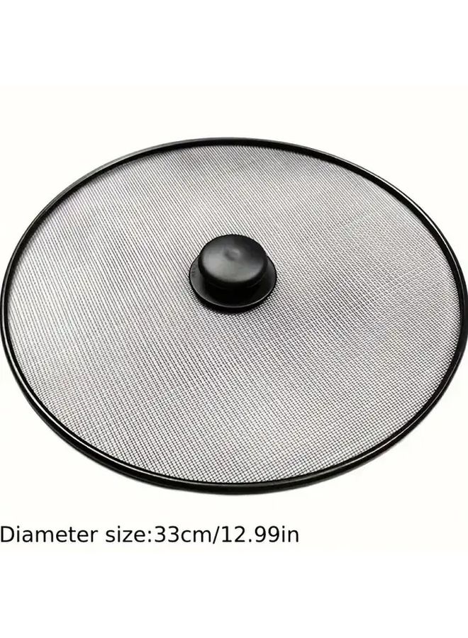 Heat Resistant Splash Guard Mesh Cover for 8 12 Inch Pots Size 13 - Image 4