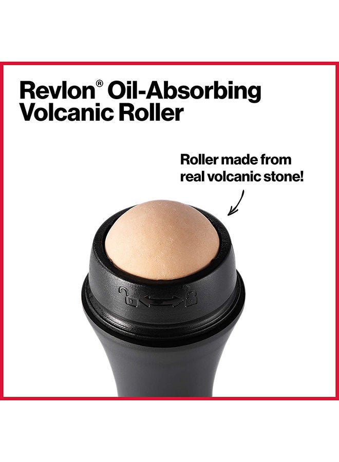 NIBEMINENT Oil-Absorbing Volcanic Roller Black 50g - Image 3