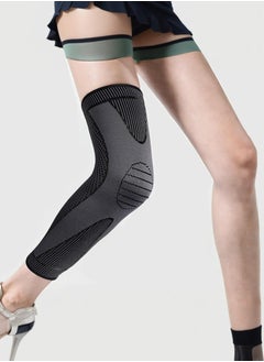 GNAFOTU Compression Leg Sleeves for Men and Women,Full Leg Protection for Sports, Arthritis, and Varicose Veins,Enhance Performance and Reduce Swelling,for Basketball, Cycling, Football,Mean size, suitable for 121-160kg  - Image 3