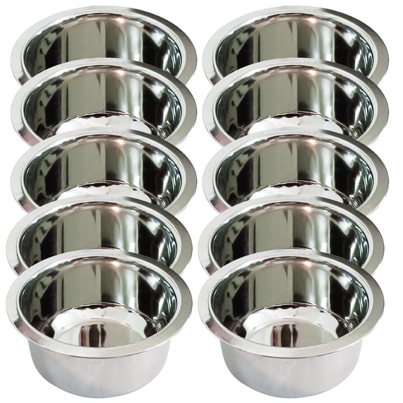 Starlinks Starlinks Mini Bowl Mixing Bowls, Snack Bowls, Dessert Bowls (Half Round Bottom) - 2 Years Warranty. (10, 250ml) - Image 1