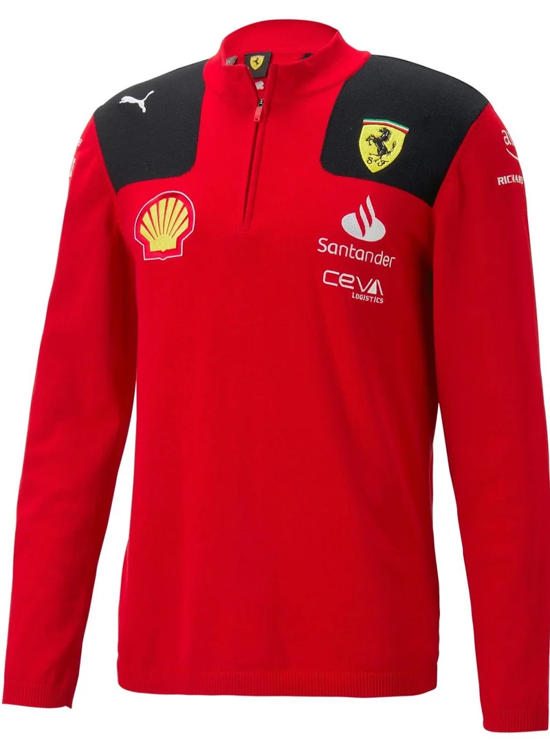 Scuderia Ferrari Scuderia Ferrari Team Half Zip Sweater
