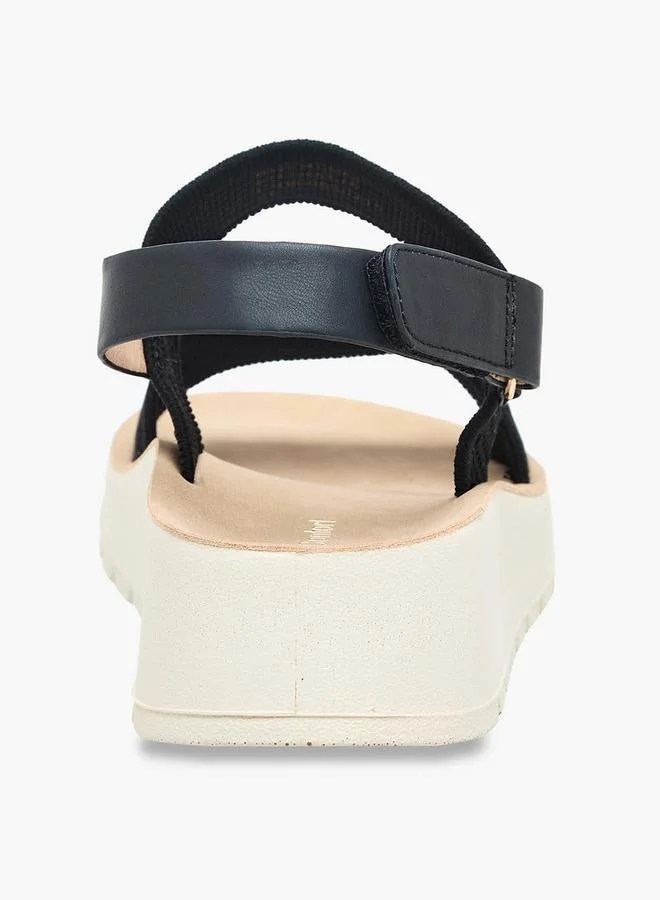 Le Confort BLACK Women Platform Heel Comfort Sandals for Women | Best Price UAE