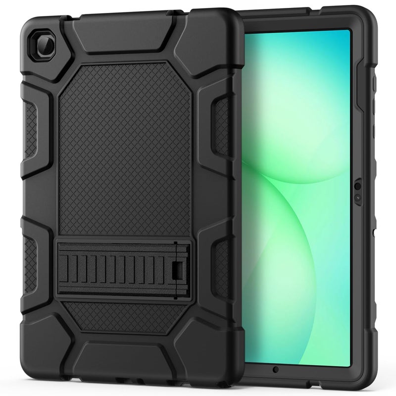 Azzsy Case for Samsung Galaxy Tab A11+/A9+ Plus 11 Inch 2026/2024, Heavy Duty Shockproof Rugged High Impact Protective Case, Black - Image 1