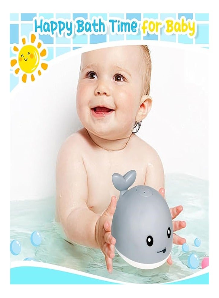 Goolsky Baby Whale Bath Toy Infant: Light Up Fountain 6-12 Months Old Bathtub 18-24 Swim Pool 3 4 5 7 8 9 10 15 Spray Sprinkler Tub  Toys toddlers 1 Girl Boys Birthday Shower Gifts Newborn Es - Image 2