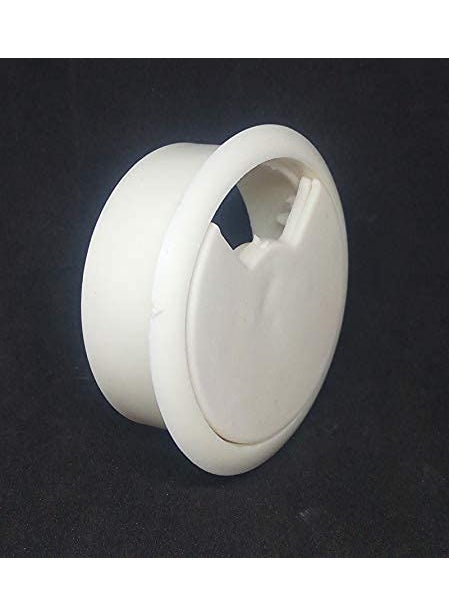 Generic Wire Manager Plastic 3 Pcs White  - Image 2