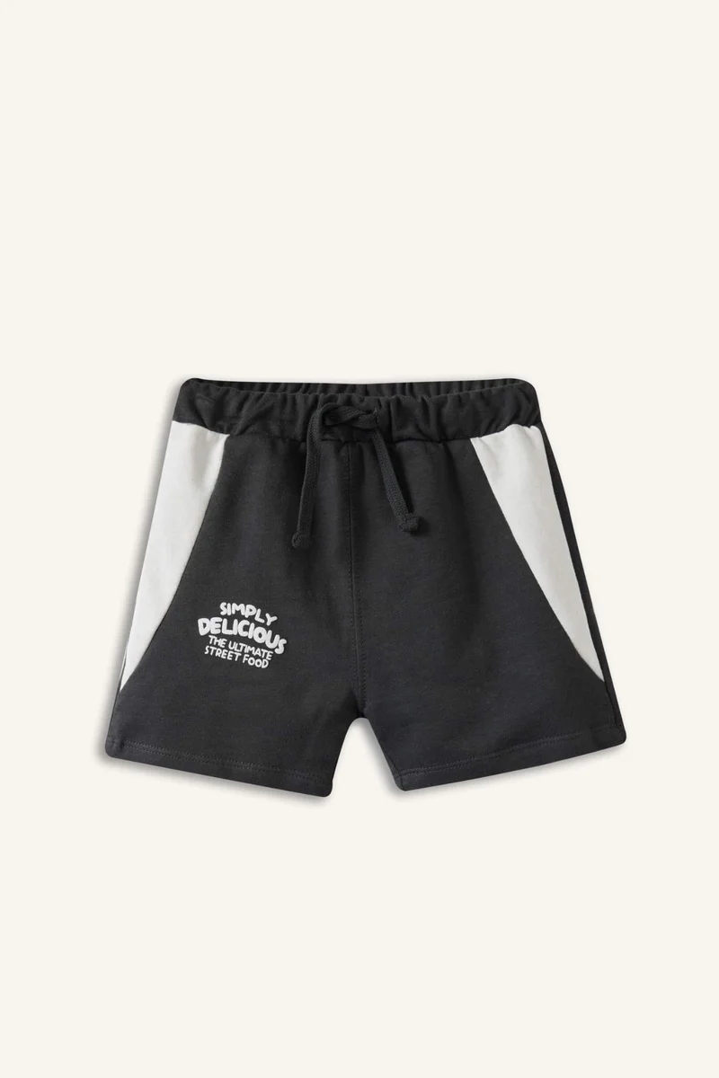 DeFacto Baby Boy Food Print 2 Piece Set